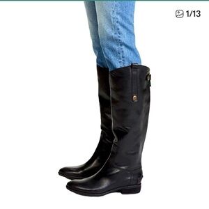 Sam Edelman Penny 2 Wide Shaft Riding Boots Size 9.5